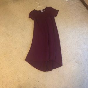 High low beautiful short sleeve dress